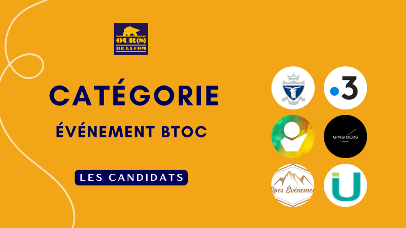 ODLC 2024&nbsp;: les candidats de la catégorie « événement BtoC&nbsp;»