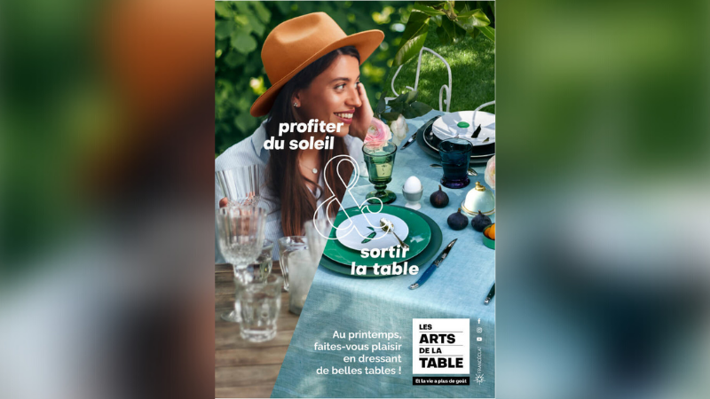 Les Gens et Vous subliment les arts de la table pour Francéclat