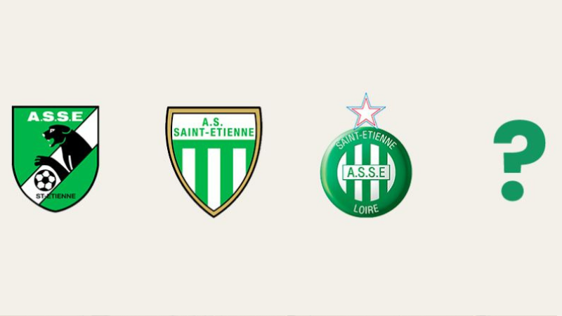 Barony et Trenta derrière le nouveau logo de l’ASSE