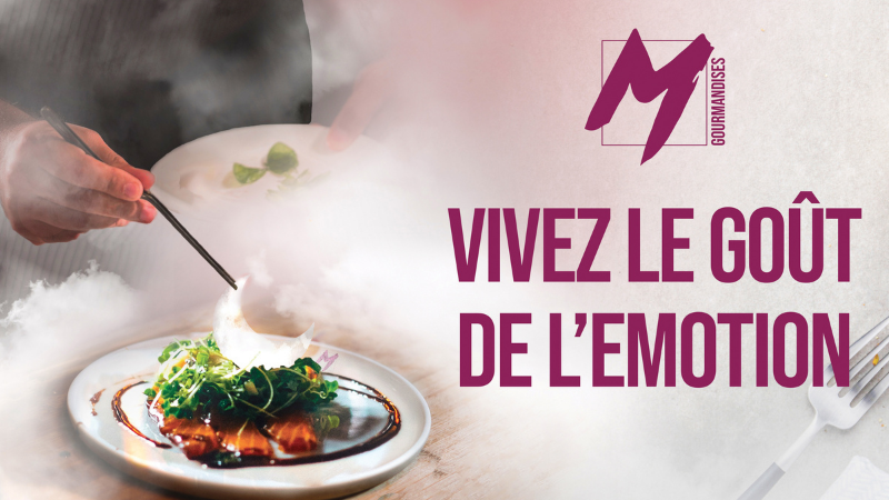 M Gourmandises propose des shows gastronomiques avec des grands chefs