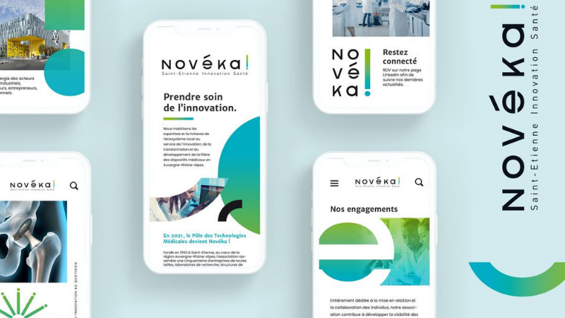 Les Globules fluidifie l’identité de Novéka