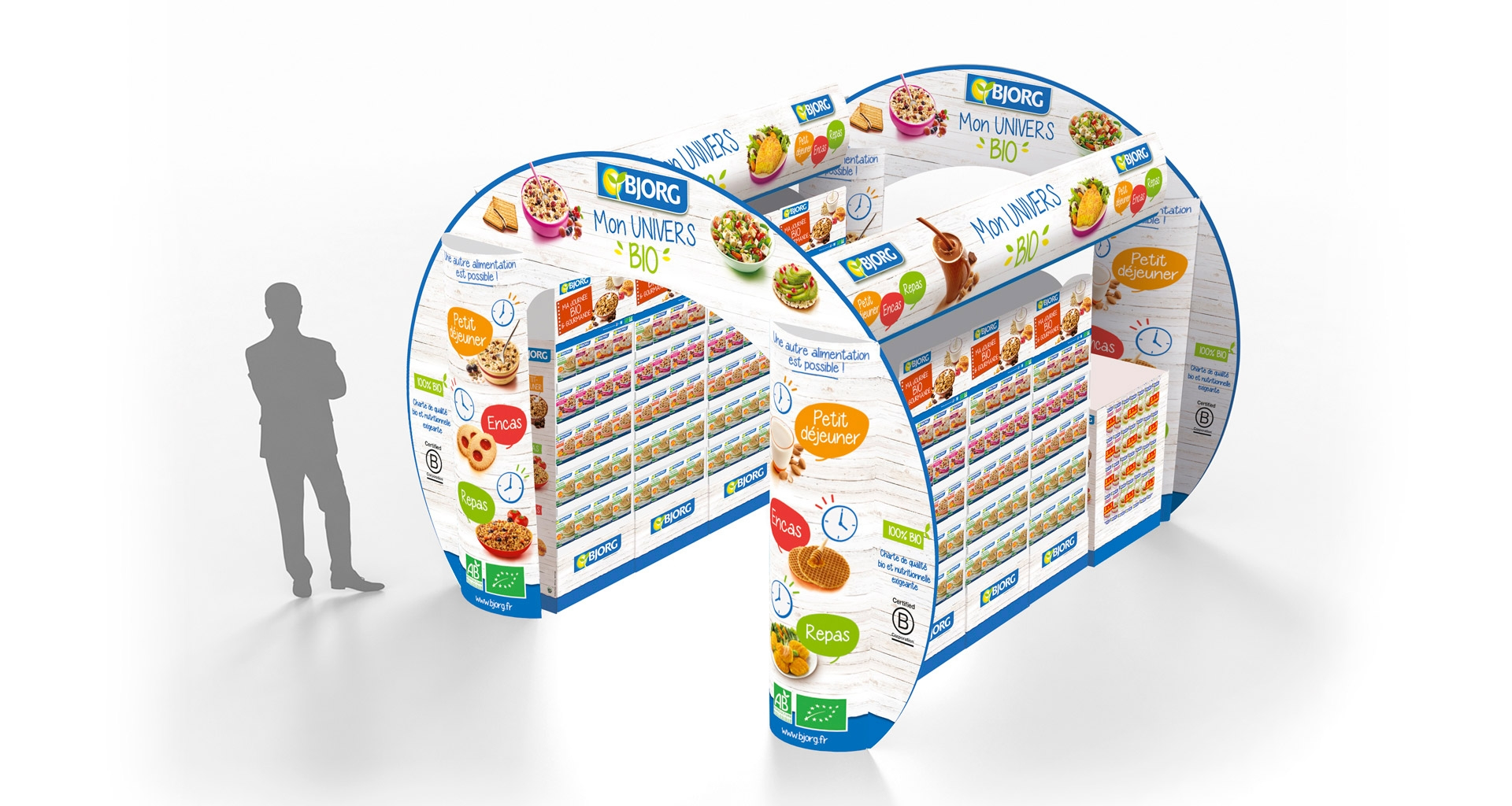 Les PLV événementielles de Bjorg se distinguent (et font bondir ses ventes)