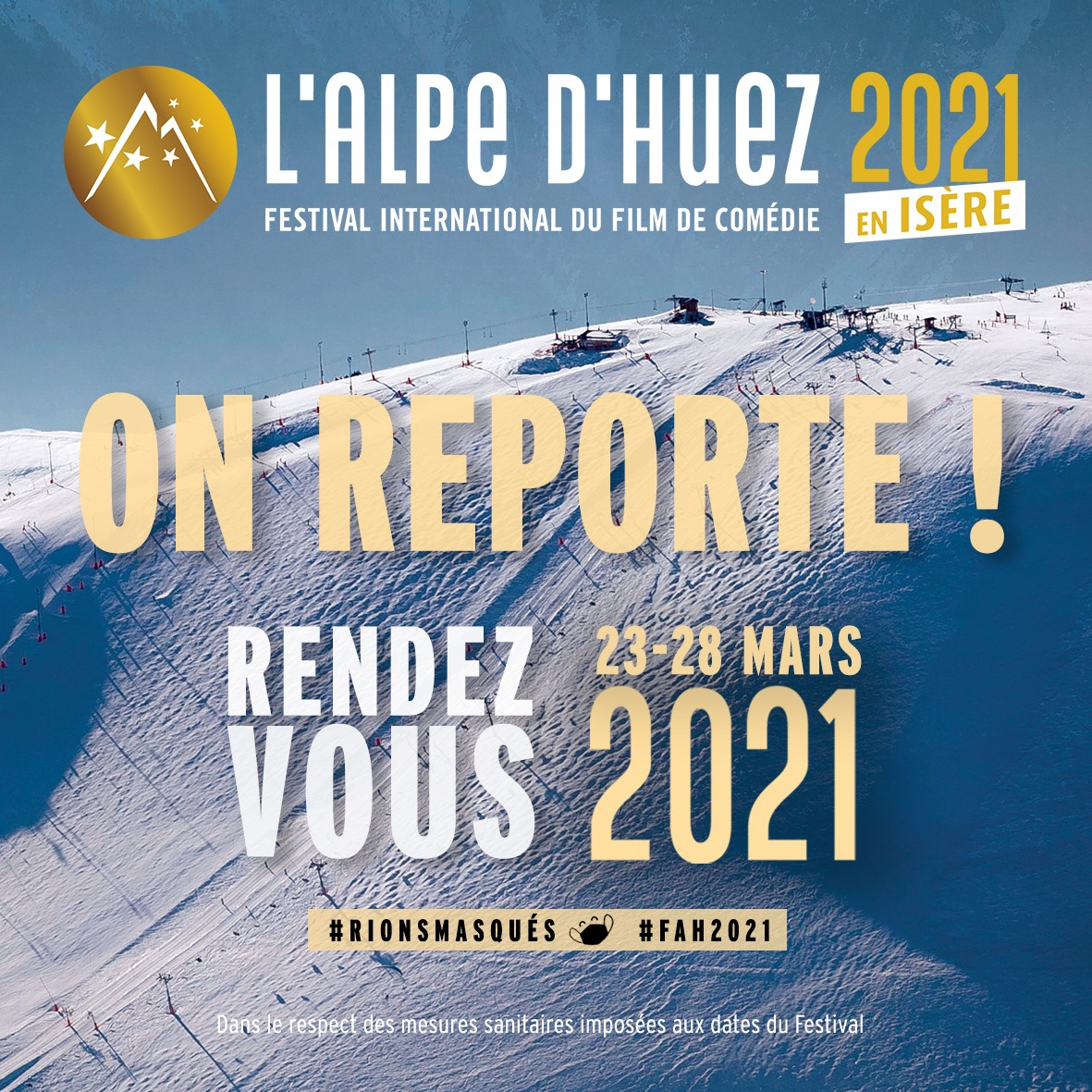 Le Festival de l’Alpe d’Huez aura lieu en mars
