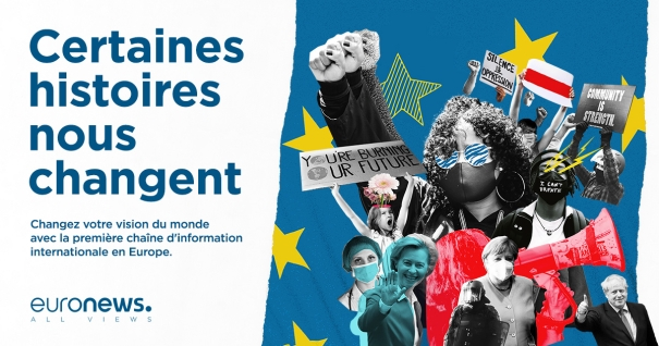 Euronews propose de « Changer votre vision du monde »