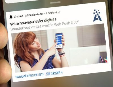Web Push notification : Adrenalead veut convaincre les annonceurs