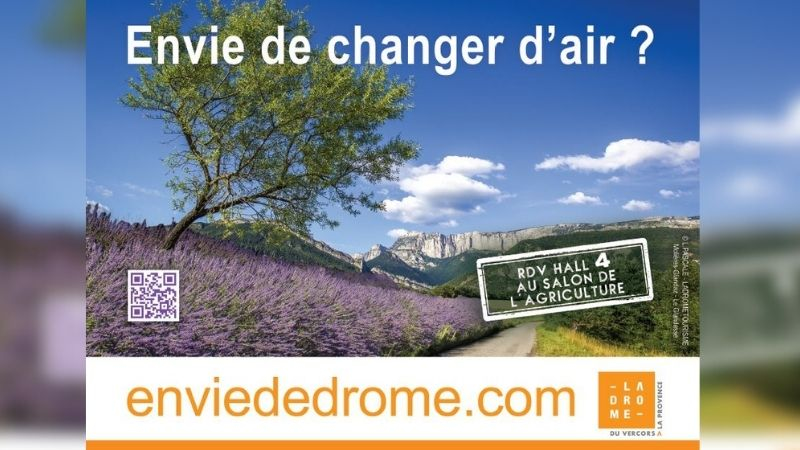 Drôme Tourisme se montre dans les couloirs du métro parisien