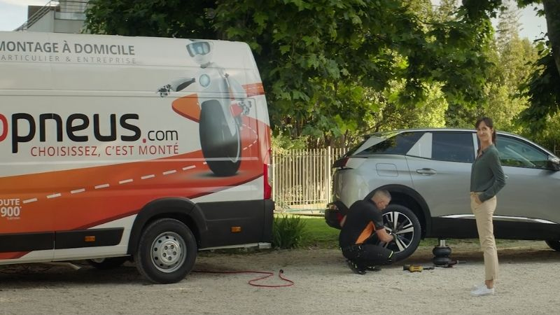 Allopneus passe en télévision