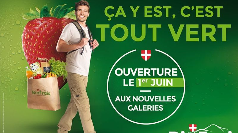 BioFrais s'affiche à Annecy