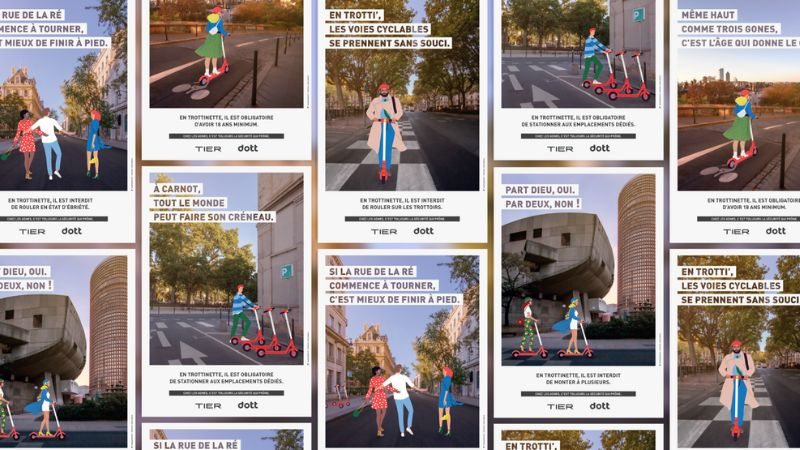 Les trottinettes Dott et Tier roulent avec Camden