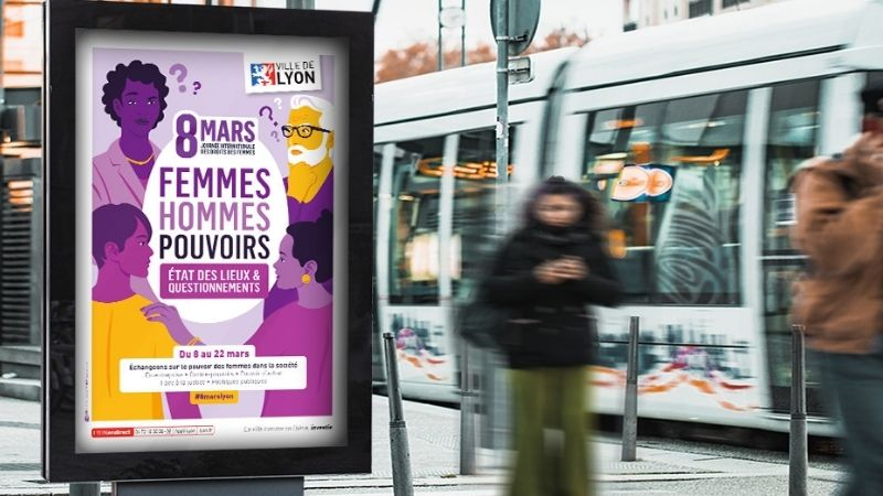Journée internationale des droits de la femme : Mizu réalise les visuels à Lyon