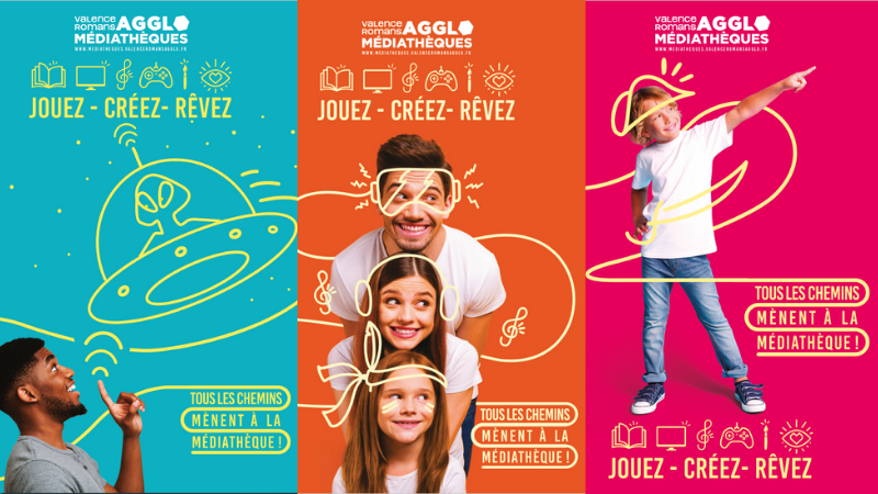 Les médiathèques drômoises en campagne