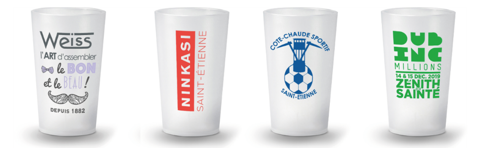 Les gobelets personnalisés du Gobelet Français arrivent sur le marché