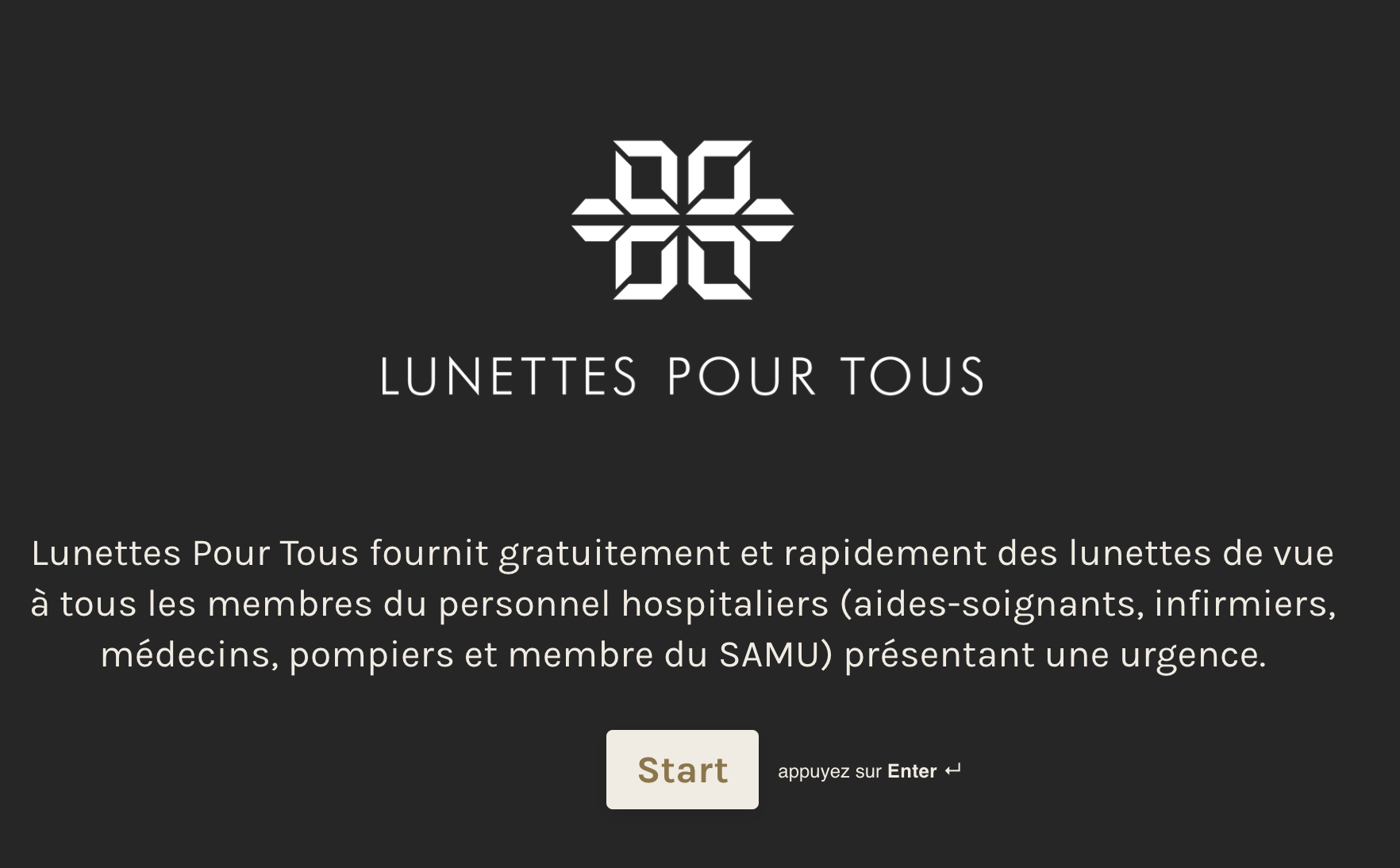 Le Lyonnais Paul Morlet (Lunettes pour Tous) offre des lunettes aux « héros du moment »