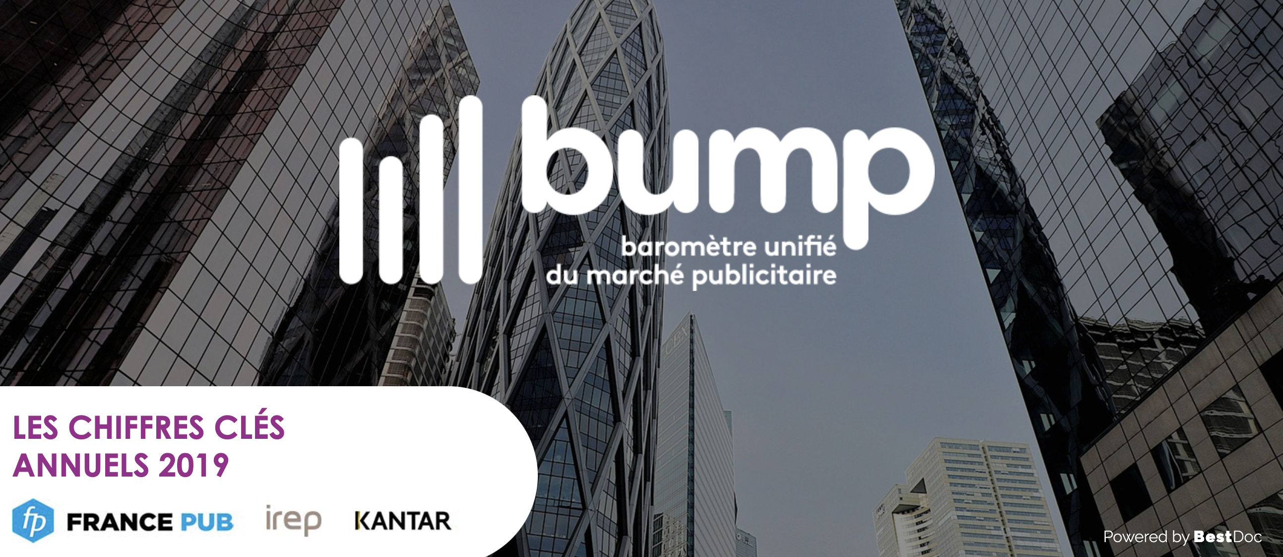 BUMP 2019 : 15 milliards d'euros de recettes publicitaires pour les médias