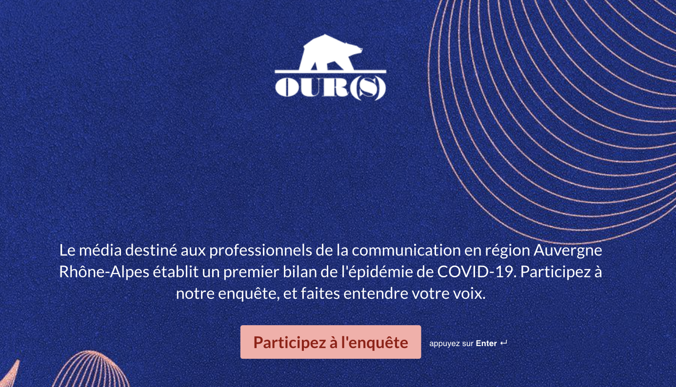 Covid-19 : racontez-nous comment vous gérez la crise en répondant à notre enquête