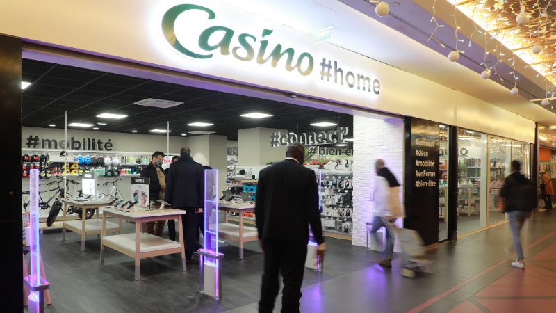 Casino expérimente une nouvelle enseigne « maison »