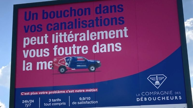La Compagnie des Déboucheurs s’offre une campagne décalée
