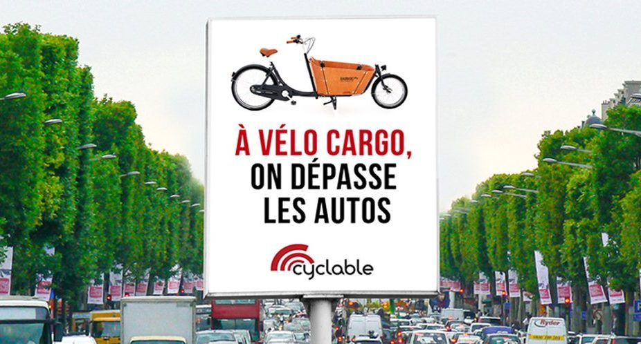 Le réseau Cyclable remporte une campagne TV et médias