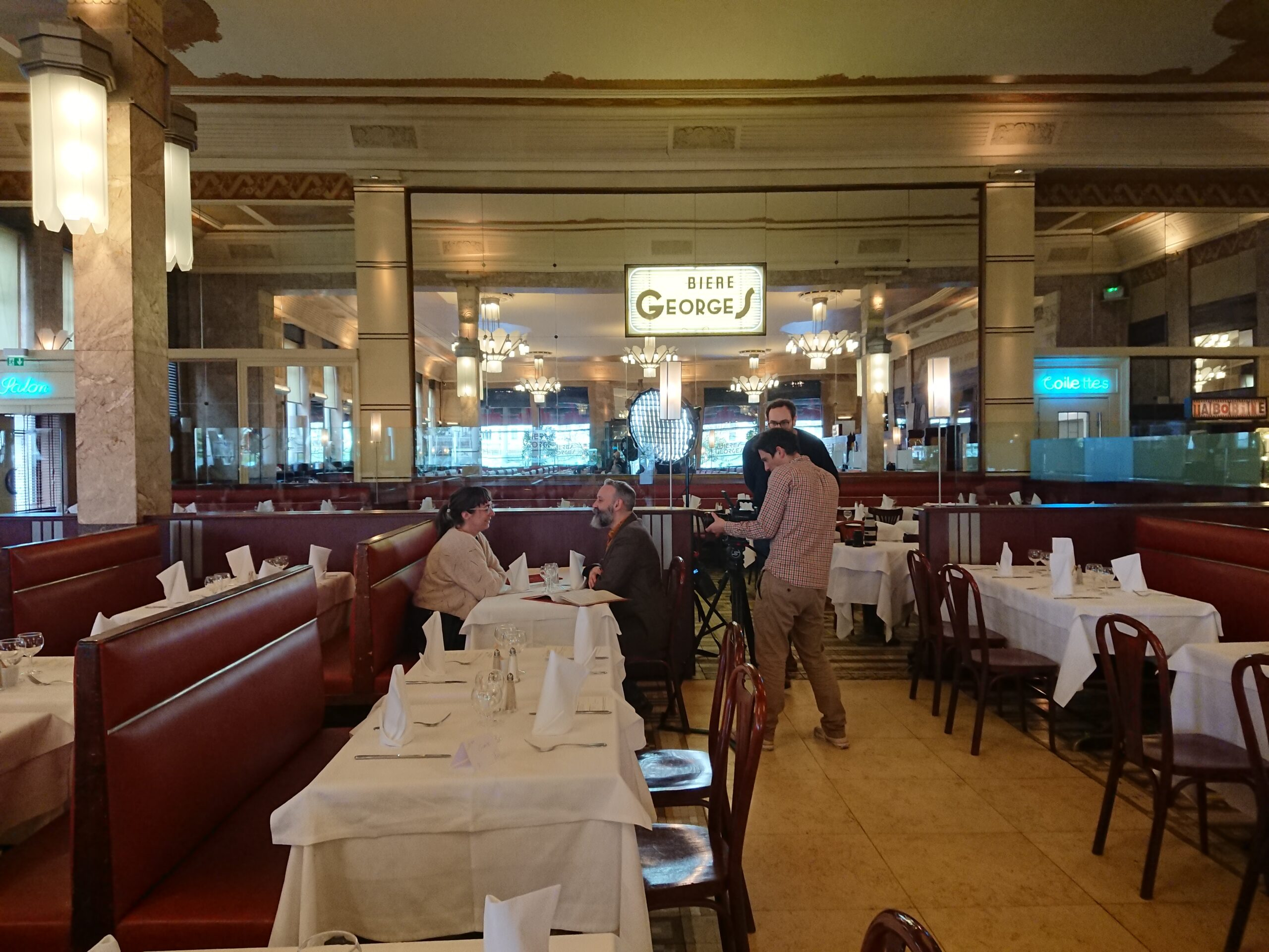 L’agence Min met en scène la Brasserie Georges