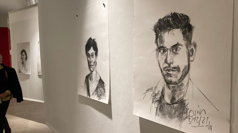 Quand les salariés d’acti deviennent modèles pour le peintre Patrice Giorda