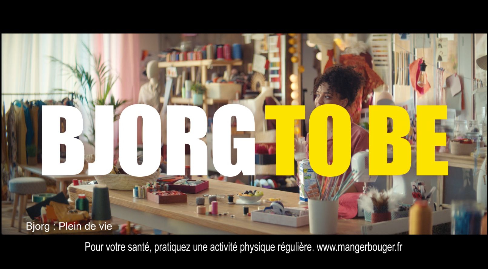 Bjorg met le paquet en télé en 2020