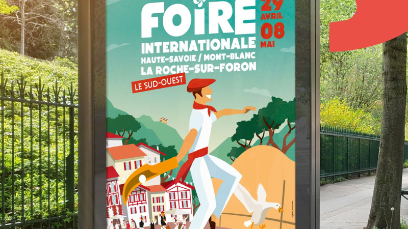 La Foire internationale Haute-Savoie Mont-Blanc s'affiche avec Texto