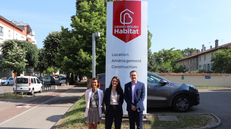 Grand Bourg Habitat fait évoluer son logo