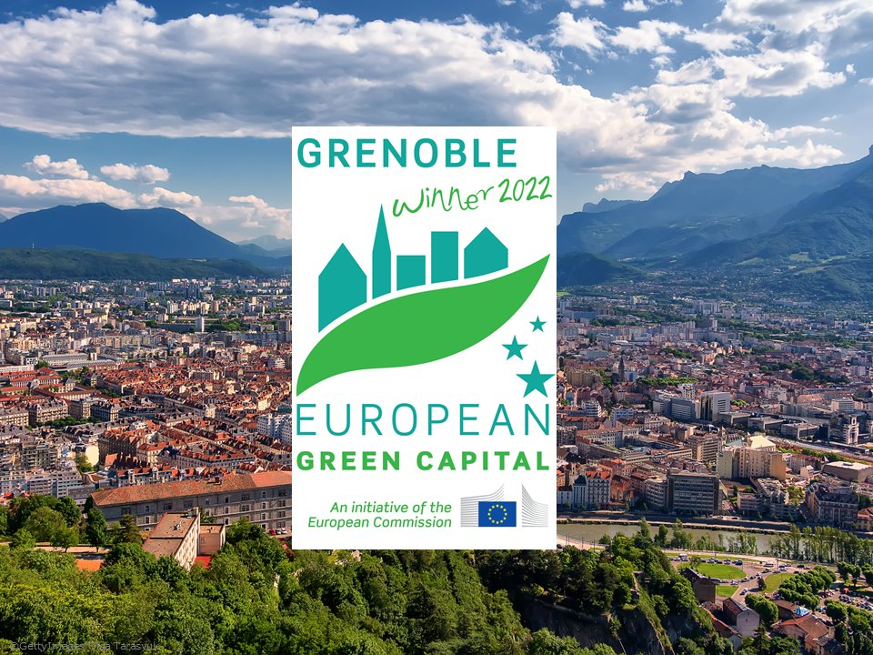 Grenoble est désignée « Capitale verte européenne » 2022