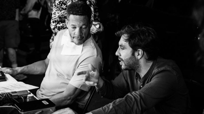 JoeyStarr et la chanteuse Dani dans un court-métrage tourné à Lyon