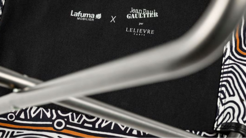 Lafuma Mobilier signe Jean-Paul Gaultier