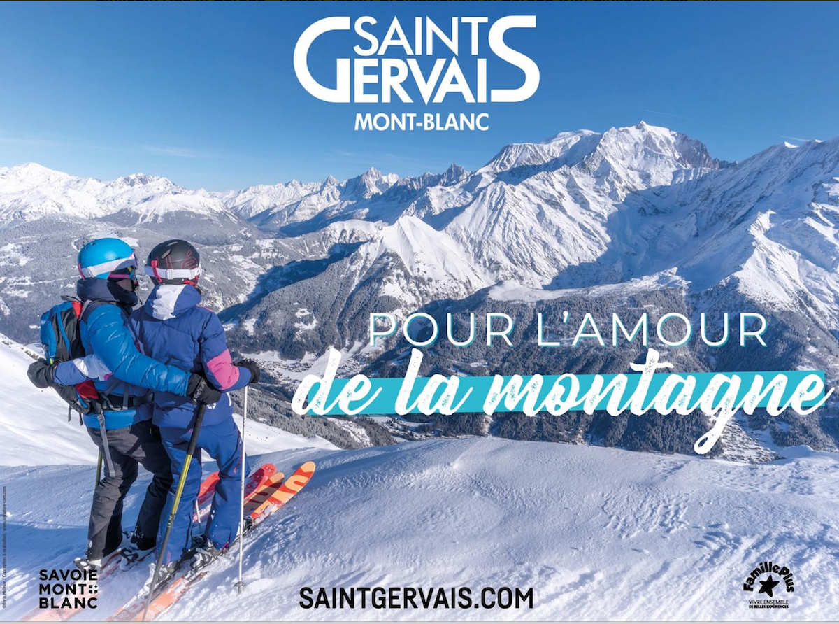 Est-il bien raisonnable de s'afficher dans le métro parisien pour une station des Alpes ?