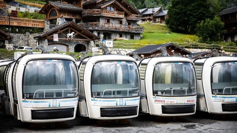 Méribel : les télécabines des JO partent en 10 minutes chrono