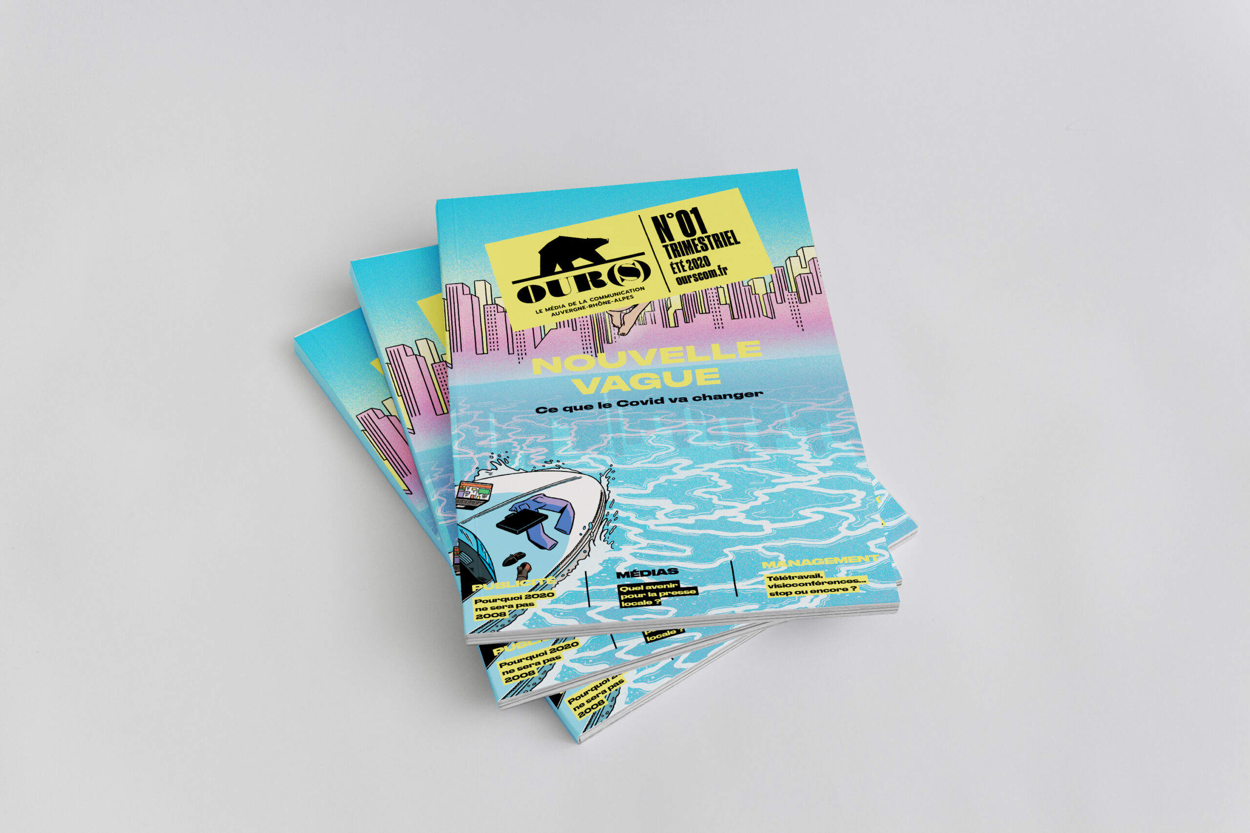 Avant-première : Découvrez la une du premier numéro de OUR(S), la revue