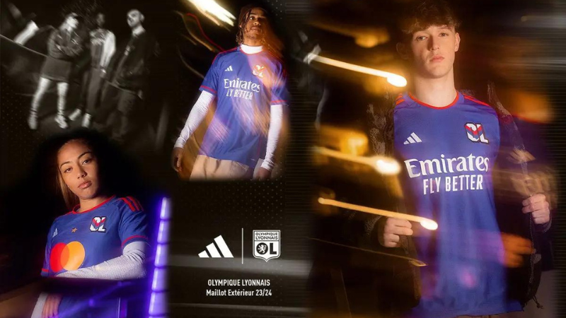 L'OL fait revivre son ancien logo imaginé par Magazine & Fils