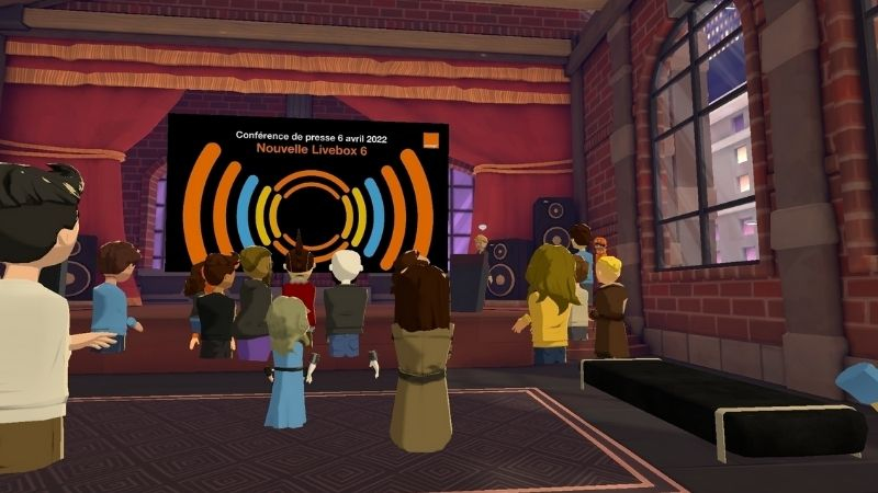 Orange dévoile sa nouvelle Livebox dans le métaverse