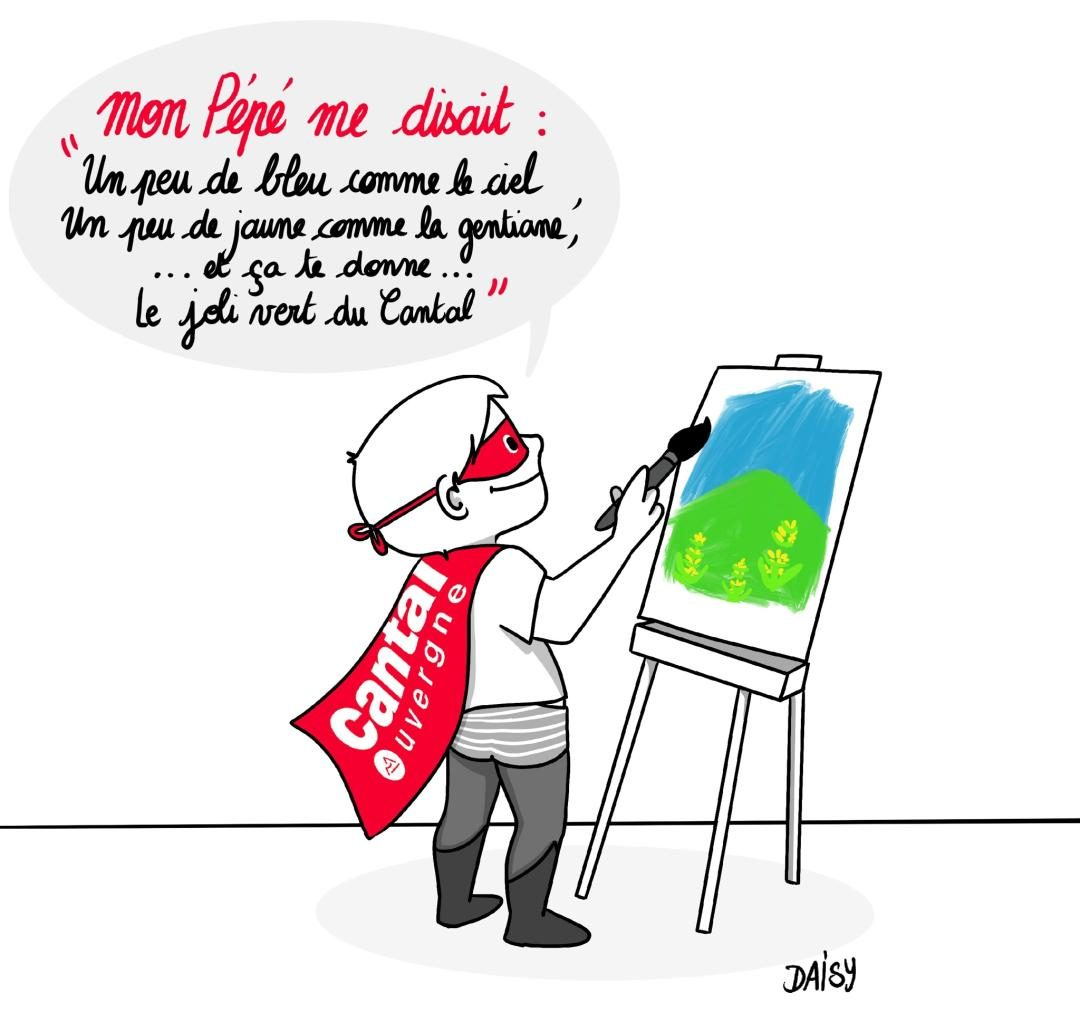 Le Cantal adopte un héros masqué