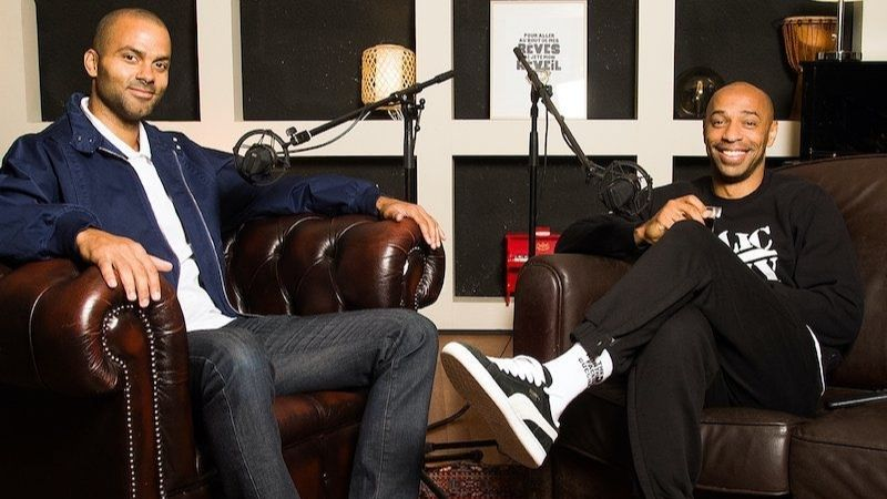 Tony Parker lance « Tony Parker, le podcast » avec Thierry Henry